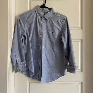 Ralph Lauren boys button down shirt (M)